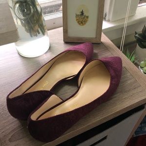 Nine West Plum Flats